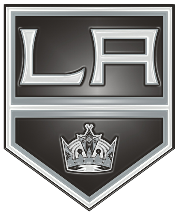 Los Angeles Kings Plastic Effect Logo iron on paper